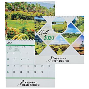 Beautiful Golf Courses Deluxe Appointment Calendar Main Image