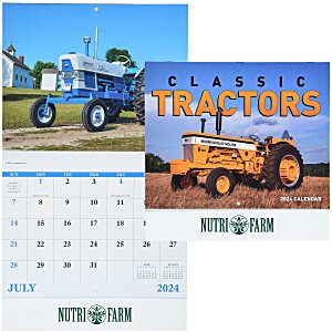 Classic Tractors Appointment Calendar - Stapled Main Image