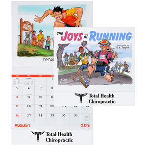 Joy of Running Appointment Calendar - Stapled Main Image