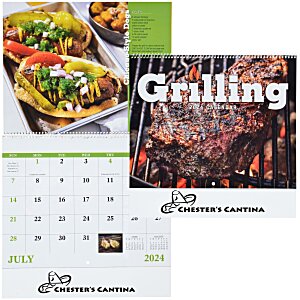 Grilling Appointment Calendar - Spiral Main Image