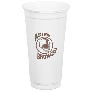 Economy White Plastic Cup - 24 oz. Main Image