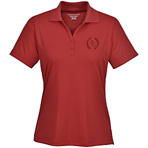 Moreno Textured Micro Polo - Ladies' - Laser Etched Main Image