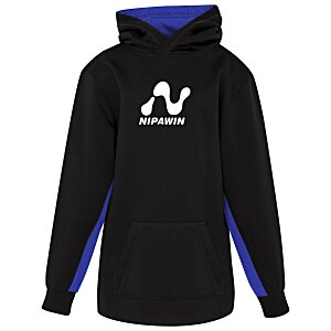 Game Day Colour Block Performance Hooded Sweatshirt - Youth - Screen Main Image
