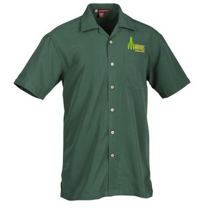 Harriton Barbados Textured Camp Shirt - Men's Main Image