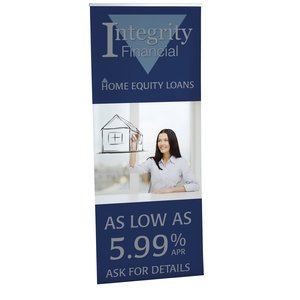 Stellar Retractable Banner Display - 33-1/2" - Replacement Graphic Main Image