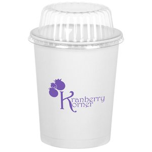Paper Food Container - 32 oz. - with Dome Lid Main Image