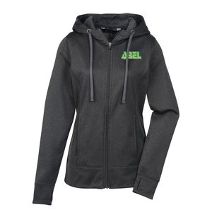 Game Day Performance Full-Zip Hoodie - Ladies' - Embroidered Main Image