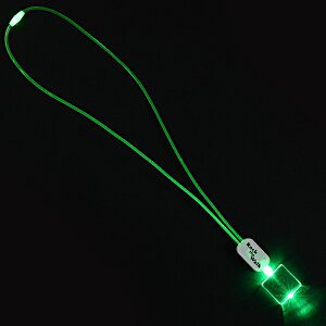 Neon LED Necklace - Square Main Image