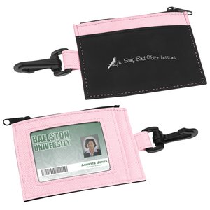Zip Pouch ID Holder - Closeout - Colours Main Image