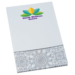 Colour-In Notepad - Geometric Main Image