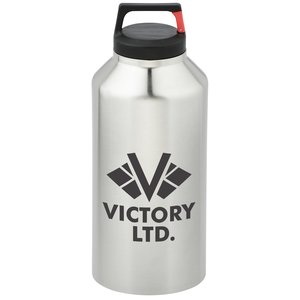 Rover Stainless Vacuum Bottle with Clip Lid - 64 oz. Main Image