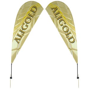 Outdoor Value Sail Sign - 9-1/2' - Two Sided Main Image