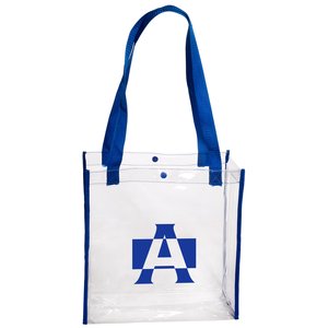 Clear Stadium Tote- Closeout Main Image