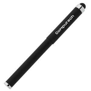 Fusion Stylus Pen with Magnetic Cap - Black Ink - Closeout Main Image