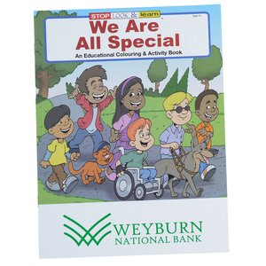 We Are All Special Colouring Book Main Image