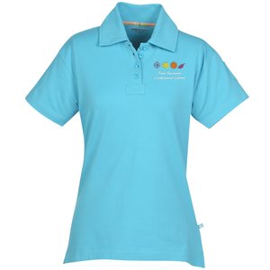 Ringspun Combed Cotton Jersey Polo - Ladies' - 24 hr Main Image