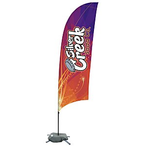 Indoor Value Razor Sail Sign - 10-1/2' - One Sided Main Image