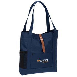Brookside Buckle Tote - Embroidered Main Image