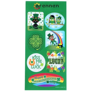 Super Kid Sticker Sheet - St. Patrick's Day Main Image