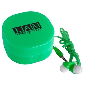 Glow in the Dark Ear Bud Set - Closeout Main Image