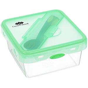 Albertan Lunch Container with Cutlery Main Image