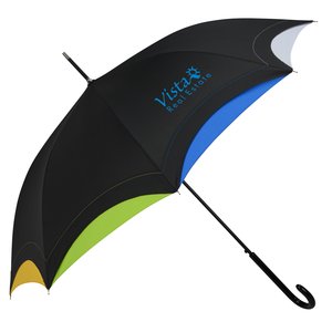 Rainbow Trim Executive Umbrella - 46" Arc Main Image