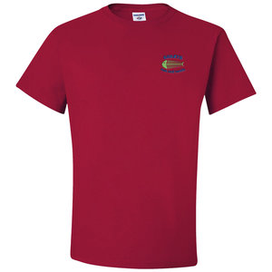 Jerzees Cotton T-Shirt - Colours - Embroidered Main Image