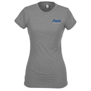 Next Level Poly/Cotton Tee - Ladies' - Embroidered Main Image