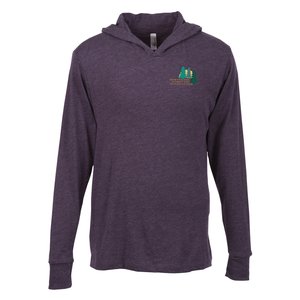 Next Level Tri-Blend Hooded Tee - Embroidered Main Image