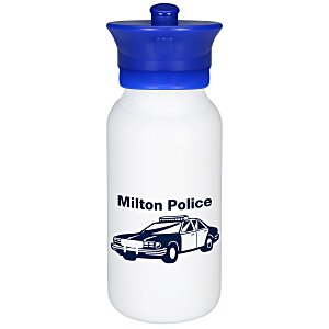 Police Officer Hat Sport Bottle - 20 oz. Main Image