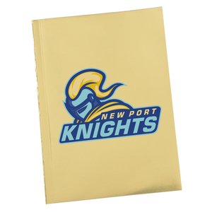 Metallic Paper Cover Notebook - 7" x 5" Main Image
