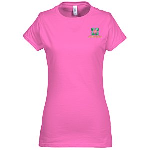 Gildan Softstyle T-Shirt - Ladies' - Colours - Embroidered Main Image