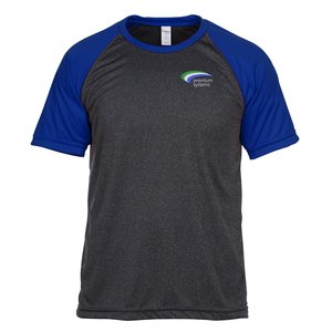 All Sport Performance Raglan T-Shirt - Colourblock - Embroidered Main Image