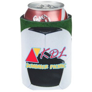 Sports Foldable Can Cooler - Soccer Main Image