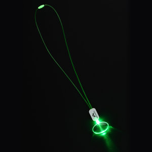 Neon LED Necklace - Oval Main Image