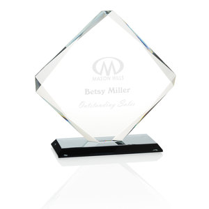 Brilliant Diamond Glass Award Main Image