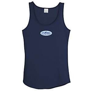 Everyday Cotton Tank Top - Ladies' - Colours - Embroidered Main Image