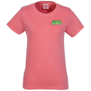 Comfort Colors Garment Dyed Cotton T-Shirt - Ladies' - Embroidered Main Image