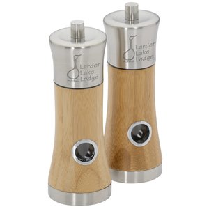 Bamboo Salt and Pepper Mill Set Main Image