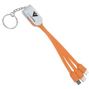 Rotate Charging Cable Keychain Main Image