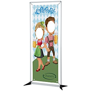FrameWorx Banner Stand - Two Faces Cut Out Main Image
