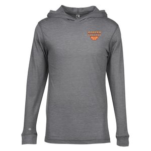 Koi Tri-Blend Long Sleeve Hooded Tee - Embroidered Main Image