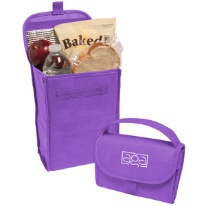 Non-Woven Foldable Lunch Bag - Closeout Main Image