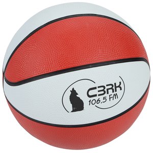 Mini Rubber Basketball Main Image