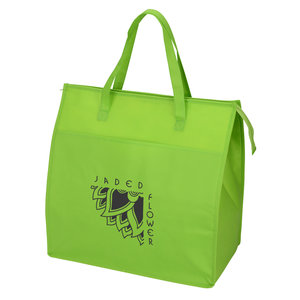 Jumbo Insulated Grocery Tote - Closeout Main Image