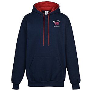 King Athletics Two-Tone Hooded Sweatshirt - Embroidered Main Image