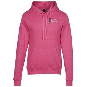 M&O Knits Cotton Blend Hooded Sweatshirt - Embroidered Main Image