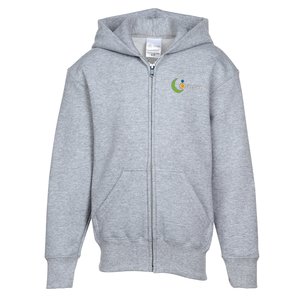 Everyday Full-Zip Hooded Sweatshirt - Youth - Embroidered Main Image