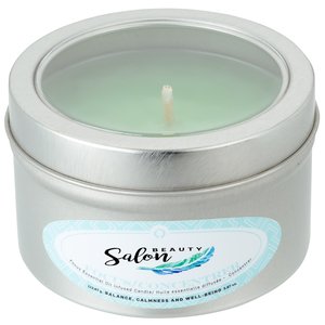 Zen Candle in Small Window Tin - 4 oz. - Focus Main Image