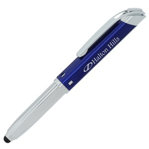 QuadTri Multifunction Stylus Flashlight Metal Pen Main Image